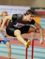 National Indoor Championships 2013 (Day 1). 60m Hurdles. Segey Shubenkov