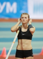 National Indoor Championships 2013 (Day 1). Pole Vault. Angelina Sidorova