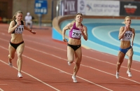 National Indoor Championships 2013 (Day 1). 60 Metres Final. Yuliya Kashina, Yuliya Katsura, Viktoriya Yarushkina