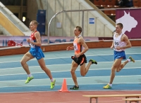 National Indoor Championships 2013 (Day 1). 3000 Metres. Yegor Nikolayev ( 170), Valentin Smirnov ( 106), Vyacheslav Shalamov ( 95)