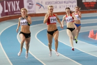 National Indoor Championships 2013 (Day 2). 200 Metres. Nina Argunova, Yekaterina Vukolova