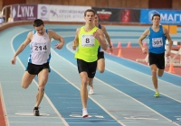 National Indoor Championships 2013 (Day 2). 200 Metres. Roman Smirnov and Andrey Samarin