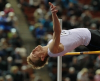 National Indoor Championships 2013 (Day 2). High Jump. Roman Yevgenyev 