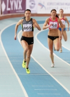 National Indoor Championships 2013 (Day 2). 200 Metres. Yelizaveta Savlinis, Anastasiya Kocherzhova