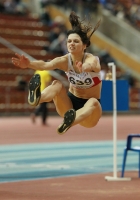 National Indoor Championships 2013 (Day 2). Long Jump. Irina Ilina