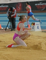 National Indoor Championships 2013 (Day 2). Long Jump. Olga Kucherenko