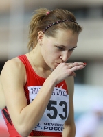 National Indoor Championships 2013 (Day 2). Final at 400 Metres. Kseniya Ustalova