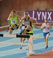National Indoor Championships 2013 (Day 2). 2000m Steep/ Yuriy Kloptsov, Sergey Sayapin