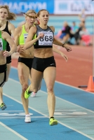 National Indoor Championships 2013 (Day 2). Final at 400 Metres. Kseniya Zadorina