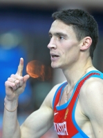 National Indoor Championships 2013 (Day 2). 200 Metres Winner. Pavel Trenikhin
