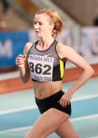 National Indoor Championships 2013 (Day 3). 5000 Metres Champion is Olga Golovkina