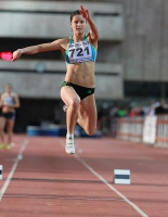 National Indoor Championships 2013 (Day 3). Triple Jump. Olesya Tikhonova