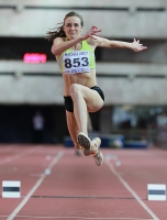National Indoor Championships 2013 (Day 3). Triple Jump. Viktoriya Dolgachyeva