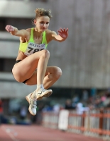 National Indoor Championships 2013 (Day 3). Triple Jump. Veronika Mosina 