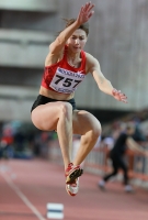 National Indoor Championships 2013 (Day 3). Triple Jump. Yekaterina Chernenko 