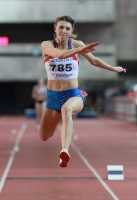 National Indoor Championships 2013 (Day 3). Triple Jump. Anna Krylova 