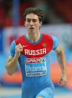 European Indoor Championships 2013. Göteborg, SWE. 1 March. 60 m hurdles. Heats. Sergey Shubenkov 