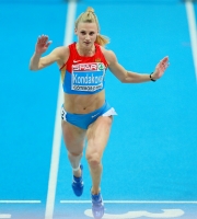 European Indoor Championships 2013. Göteborg, SWE. 1 March. 60 m hurdles. Semifinals. Yuliya Kondakova, RUS