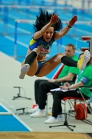European Indoor Championships 2013. Göteborg, SWE. 1 March. Pentathlon. Long jump. Hanna Melnychenko, UKR