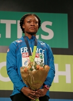 European Indoor Championships 2013. Göteborg, SWE. 1 March. Pentathlon Champion is Ida Antoinette Nana Djimou, FRA