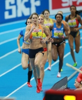 European Indoor Championships 2013. Göteborg, SWE. 1 March. Pentathlon. 800m. Remona Fransen, NED