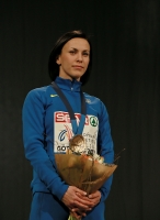 European Indoor Championships 2013. Göteborg, SWE. 1 March. Pentathlon Bronze is Hanna Melnychenko, UKR