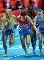 European Indoor Championships 2013. Göteborg, SWE. 1 March. 3000m. Adil Bouafif, SWE, Andrey Safronov