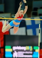 European Indoor Championships 2013. Göteborg, SWE. 1 March. Pole vault. Qualification. Anastasiya Savchenko, RUS