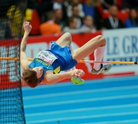 European Indoor Championships 2013. Göteborg, SWE. 1 March. High jump. Qualification. Dmytro Demyanyuk, UKR