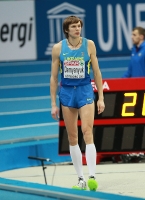 European Indoor Championships 2013. Göteborg, SWE. 1 March. High jump. Qualification. Dmytro Demyanyuk, UKR