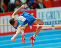 European Indoor Championships 2013. Göteborg, SWE. 1 March. High jump. Qualification. Vitaliy Samoylenko, UKR