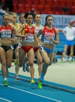 European Indoor Championships 2013. Göteborg, SWE. 1 March. 1500m. Heats. Yelena Soboleva, RUS