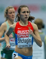 European Indoor Championships 2013. Göteborg, SWE. 1 March. 1500m. Heats. Anna Shchagina, RUS