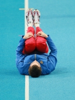 European Indoor Championships 2013. Göteborg, SWE. 2 March. Long Jump.  Qualification. Aleksandr Menkov, RUS