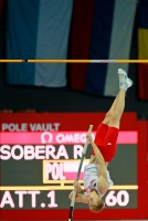 European Indoor Championships 2013. Göteborg, SWE. 2 March. Pole vault.  Qualification. Robert Sobera, POL