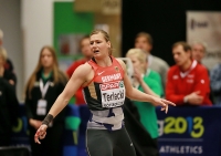 European Indoor Championships 2013. Göteborg, SWE. 2 March. Shot Put. Qualification. Josephine Terlecki, GER