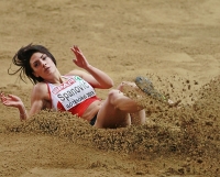 European Indoor Championships 2013. Göteborg, SWE. 2 March. Long Jump. Ivana Španović, SRB