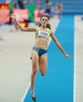 European Indoor Championships 2013. Göteborg, SWE. 2 March. Long Jump Bronza is Erica Jarder, SWE