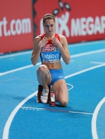 European Indoor Championships 2013. Göteborg, SWE. 2 March. 400m. Semifinals. Kseniya Ustalova