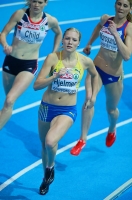 European Indoor Championships 2013. Göteborg, SWE. 2 March. 400m. Semifinals. Moa Hjelmer, SWE