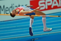 European Indoor Championships 2013. Göteborg, SWE. 2 March. High jump Silver is Aleksey Dmitrik. RUS