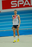 European Indoor Championships 2013. Göteborg, SWE. 2 March. High jump. Robbie Grabarz, GBR