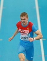 European Indoor Championships 2013. Göteborg, SWE. 2 March. 60m. Semifinals. Aleksandr Brednev, RUS