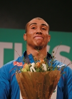 European Indoor Championships 2013. Göteborg, SWE. 2 March. 60m Champion is Jimmy Vicaut, FRA