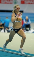 European Indoor Championships 2013. Göteborg, SWE. 2 March. 80m. Semifinals. Jennifer Meadows, GBR