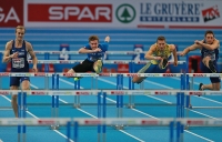 European Indoor Championships 2013. Göteborg, SWE. 3 March. Heptathlon. 60 m hurdles