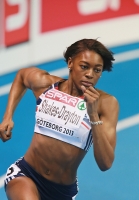 European Indoor Championships 2013. Göteborg, SWE. 3 March. 400m Champion is Perri Shakes-Drayton, GBR. Silver is Eilidh Child, GBR. Bronza is Moa Hjelmer, SWE