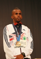European Indoor Championships 2013. Göteborg, SWE. 3 March. 800m Bronza is Mukhtar Mohammed, GBR
