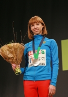 European Indoor Championships 2013. Göteborg, SWE. 3 March. 800m Silver is Yelena Kotulskaya, RUS