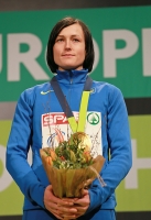 European Indoor Championships 2013. Göteborg, SWE. 3 March. 800m Champion is Nataliya Lupu, UKR